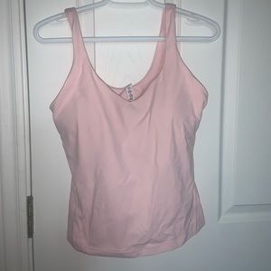 Women Lululemon Pink Align Tank Top